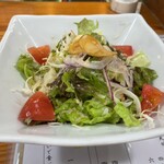 活魚料理一徳 - 先ずは野菜から