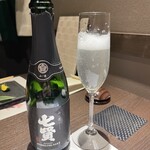 恵比寿 蟹よし - スパークリング日本酒