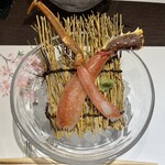 恵比寿 蟹よし - タラバとズワイのお造り