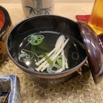 寿司竹 - お吸い物