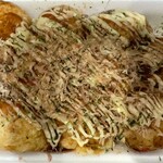 大阪アメリカ村 甲賀流 - 王道のソースマヨたこ焼き10個550円