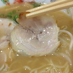 清龍 - 2014年1月。味噌ラーメンのチャーシュー。