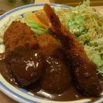 洋食屋 双平 - ミックスフライ定食