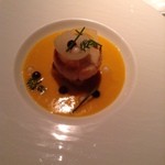 レストラン ビオス - カボチャとくず粉 ココナッツ風味