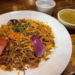 ネパールステーション - ビリヤニセット 1080円