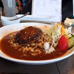 味枡 - ハンバーグカレー