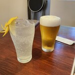 古民家食堂 ぼっけもん - オリオンビール
      シークワァーサーサワー