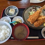 Benkyoutei - あじふらい定食　980円