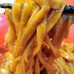 担担麺専門店 DAN DAN NOODLES. ENISHI - もっちり太麺、よく絡みます