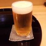 寿司 割烹 開 - やはりの”とり生”