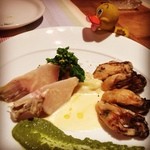 イオラシック - 2014/01/19
      坂越の牡蠣とカブのクリームソース♪