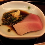 寿司 割烹 開 - つけていただきます。う～ん、うまひー。