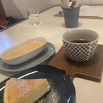 とき々堂 - 料理写真:舟プリンとベイクドチーズケーキ