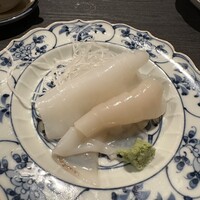 目黒 ながもと - 烏賊刺身