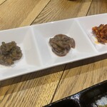Shunsai Shukou Hinata - 珍味三種盛り