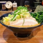 麺処 きらく - 野菜ラーメン/醤油/並 900円