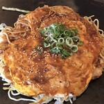 鉄板ダイニング 弘 - 広島焼きイカ天入り