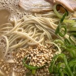 一楽ラーメン - 大盛りラーメン850円のアップ！