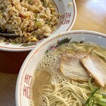 一楽ラーメン - 最高のコンビ✌︎('ω'✌︎ )