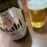 Seisei Hanten - 大瓶ビール550円