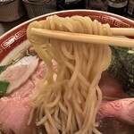 Ramen Isaribi - ネオ中華そば、麺リフト