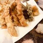 流山 すず季 - 天ぷら盛り合わせ