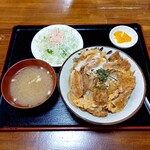 Teishokuya Roppoutei - バラかつ丼(少なめ) 700円