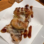 天ぷらとワイン 大塩 - イチジクの天ぷら
