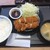 松屋 - 料理写真:味噌ささみかつ定食