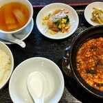 中国料理 天龍 - 麻婆豆腐セット