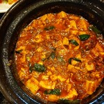 中国料理 天龍 - 麻婆豆腐 接写