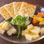 Assortment of 3 types of sheep cheese