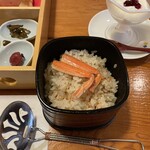 Maruya - 蟹ご飯