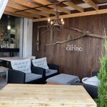 Luce di carino - 道に面したオープンカフェ席