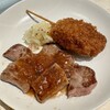 OMOダイニング - 料理写真:牛肉と串焼きの相盛り