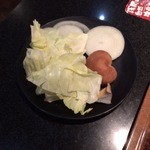 焼肉食べ放題 感激どんどん - 焼野菜盛り