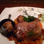 旬菜食卓 びすとろ KAZU - 鴨のコンフィ　ラタトゥイユ添え