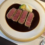 洋食 つばき - 和牛赤身ビーフカツ