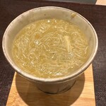 鮨菜 和喜智 - 牡蠣とズワイ蟹の茶碗蒸し