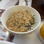 すき家 - お子様とりそぼろ丼　お子様メニューです