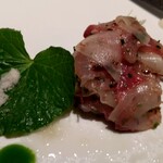 ラチュレ - 安曇野産寒鯉のマリネ UP