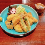 和処 喜祐 - 赤なす等フライ