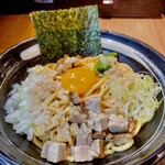 麺家 ぶらいとん - あぶらめん中盛り