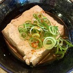 居酒屋　葉牡丹 - 煮込み豆腐 200円。