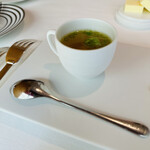 フランス料理 壺中天 - ひと口サイズスープ