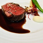 フランス料理 壺中天 - 鹿肉とお野菜