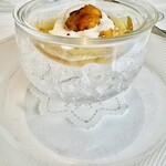フランス料理 壺中天 - オマール海老とウニのコンソメジュレ　