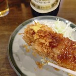 巣鴨ときわ食堂 - カキフライ・アップ