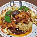 亜麺坊 - 豚肉とキャベツの味噌炒め