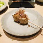 Sumibiyakitori Shige - 山芋　皮付きで香ばしくサクッとして美味しい！